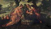 Tintoretto The Finding of Moses oil painting reproduction