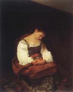 Caravaggio Maria Magdalena USA oil painting artist