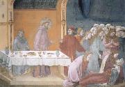The death of the knight of Celano, Giotto