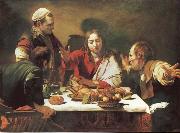 Caravaggio The Supper at Emmaus oil painting reproduction