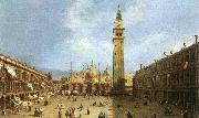 Canaletto Piazza San Marco painting