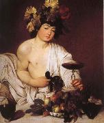 Caravaggio The young Bacchus painting