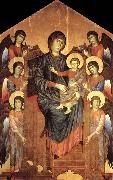 Madonna and Child in Majesty Surrounded by Angels, Cimabue