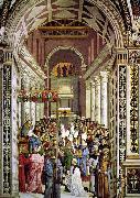 Aeneas Piccolomini Crowned as Pope, Pinturicchio