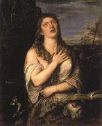 Titian The Penitent Magdalen USA oil painting artist
