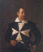 Caravaggio Cavalier Malta USA oil painting artist