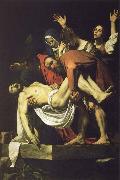 Christian burial, Caravaggio