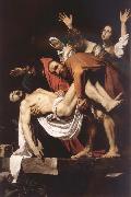 Caravaggio The entombment oil painting reproduction