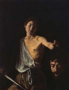 Caravaggio Portable head David Goliath USA oil painting artist