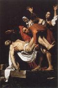 Caravaggio the entombment oil painting reproduction