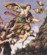 Domenichino The Assumption of Mary Magdalen into Heaven oil painting artist