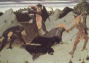 SASSETTA St.Anthony Beaten by Devils oil painting reproduction