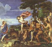 Titian bacchus and ariadne oil painting reproduction