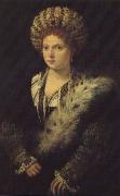 Titian Isabella De Site painting
