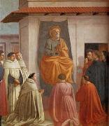 MASACCIO Fresco in the Brancacci Chapel in Santa Maria del Carmine, Florence USA oil painting artist