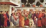 MASACCIO Resurrection of the Son of Theophilus oil painting reproduction