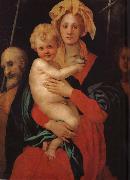 St. John family with small, Pontormo