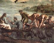 The Miraculous Draught of Fishes,, Raphael
