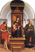 Raphael The Ansidei Altarpiece, painting