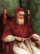 Raphael Portrait of Pope Julius II, oil painting on canvas