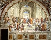 Raphael The School of Athens, Stanza della Segnatura oil painting picture wholesale