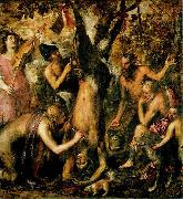 Titian The Flaying of Marsyas, little known until recent decades USA oil painting artist