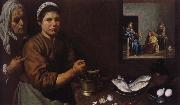 Velasquez Jesus and Maria Mada at home USA oil painting artist