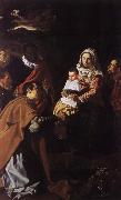 Velasquez Three Oriental doctor's blessing oil painting on canvas