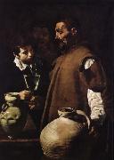 Velasquez Those who sell water USA oil painting artist