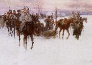 tchaikovsky napoleon s rout by the russian army inspired tchaikovsky USA oil painting artist