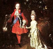 james stuart and his sister, Largillierre