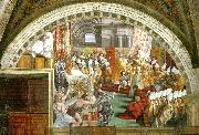 Raphael coronation of charlemagne USA oil painting artist