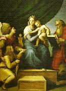 Raphael the madonna del pesce oil painting reproduction