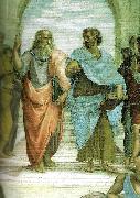 Raphael plato and aristotle detail of the school of athens oil painting reproduction