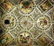 Raphael the ceiling of the stanza della segnatura, vatican palace USA oil painting artist