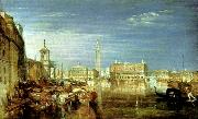 J.M.W.Turner bridge of sighs, ducal palace and custom house oil painting