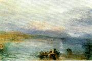 J.M.W.Turner the red rigi painting