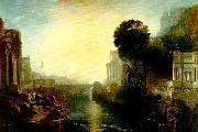 J.M.W.Turner dido building carthage oil painting