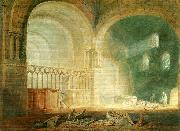 J.M.W.Turner trancept of ewenny priory painting