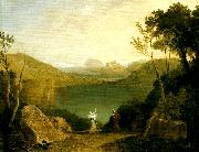 J.M.W.Turner aeneas and the sibyl, lake avernus USA oil painting artist