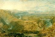 J.M.W.Turner crook of lune looking towards hornby castle oil painting on canvas