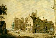 J.M.W.Turner the archbishop's palace, lambeth oil