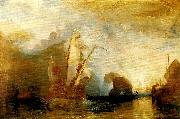 J.M.W.Turner ulysses deriding polyphemus-homer's odyssey USA oil painting artist