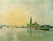J.M.W.Turner venice san giorgio maggiore from the dogana oil painting