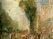 boulevard des italiens, J.M.W.Turner