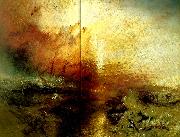 J.M.W.Turner slavers throwing overboard the dead and dying typhon oil painting reproduction