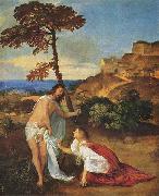 Titian Christus und Maria Magdalena USA oil painting artist
