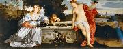 Titian Sacred and Profane Love USA oil painting artist