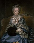 Anonymous Portrait of Philippine Charlotte of Prussia oil painting