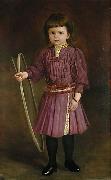 Anonymous Portrat eines Kindes mit Schlagreif oil painting